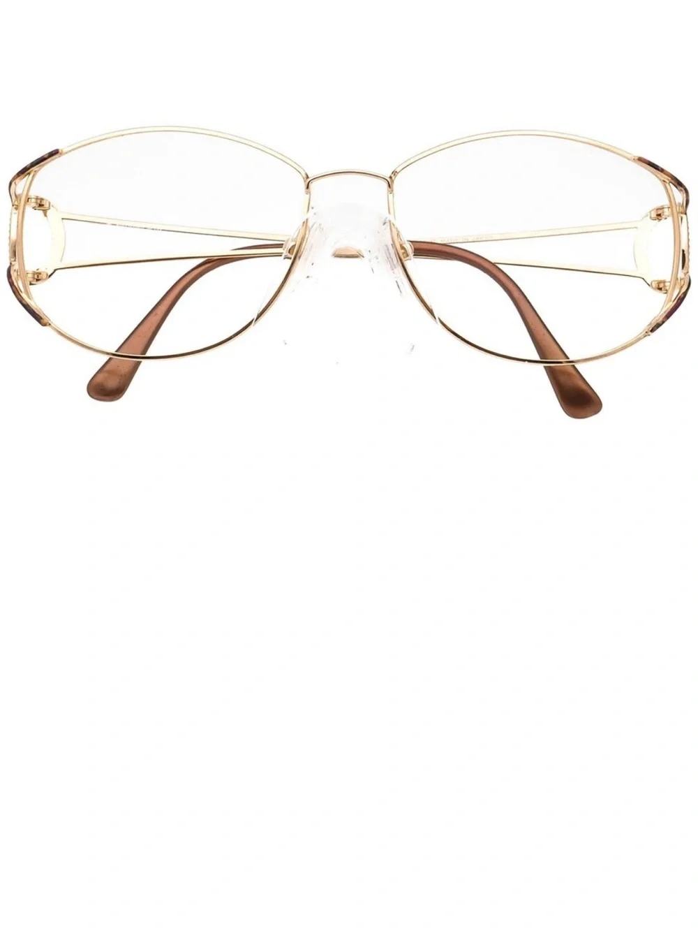 Christian Dior Vintage Eyeglasses 2857 41 Gold/Tortoise Japan 56 mm